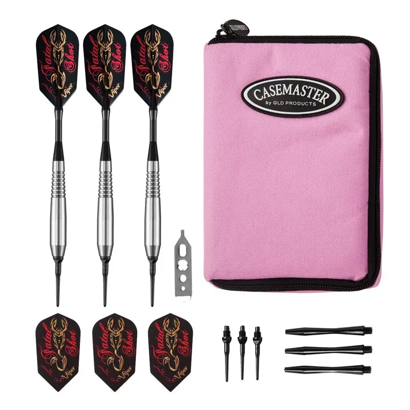 

Fatal Shot Underground Soft Tip Darts & Casemaster Pink Select Case