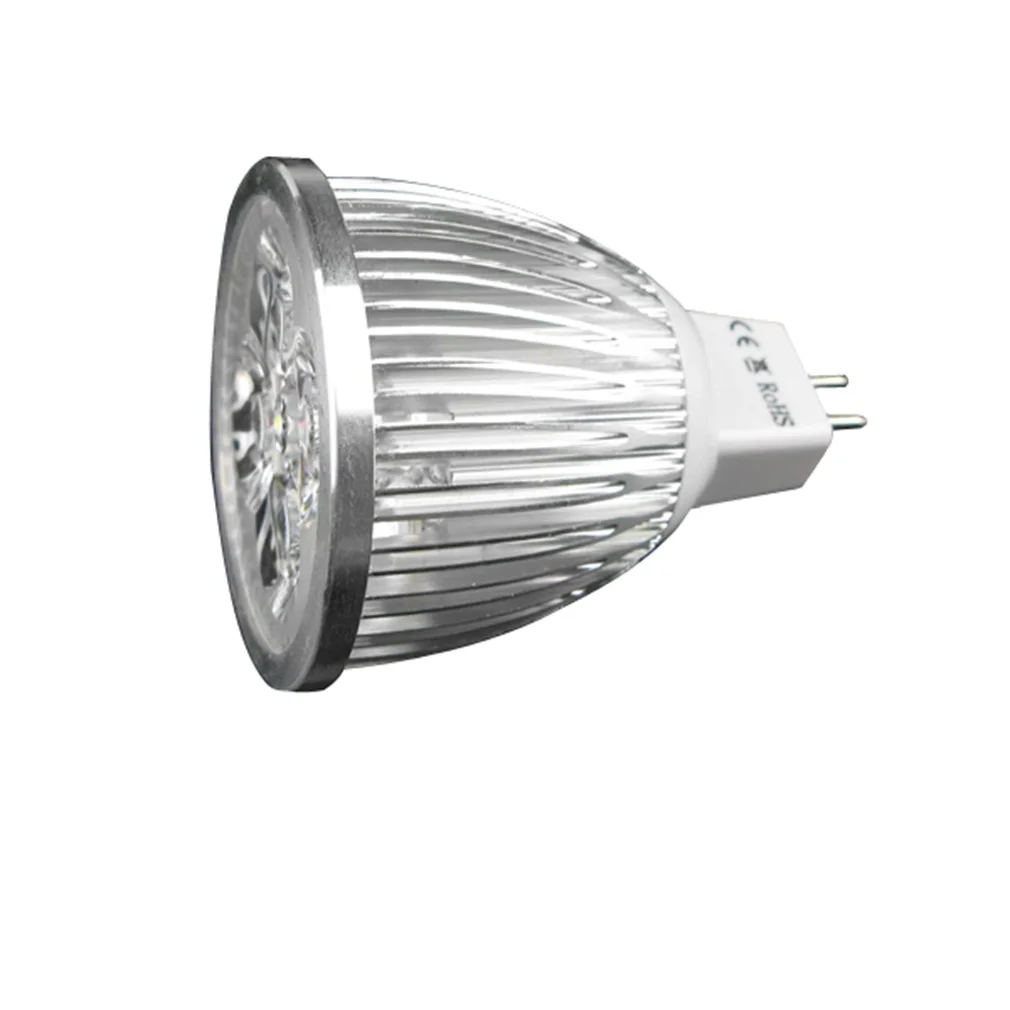 

4 10 X GU10 MR16 Dimmable 3W 4W High Power SMD LED Spot Light Bulbs Day Warm