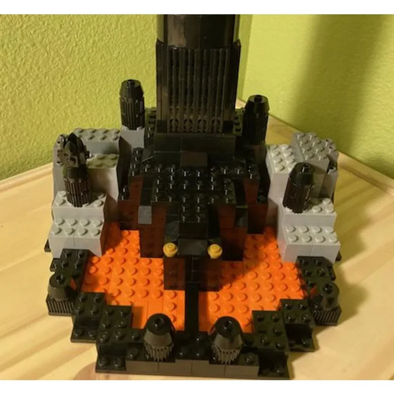 438 шт. Детский конструктор Двойная башня