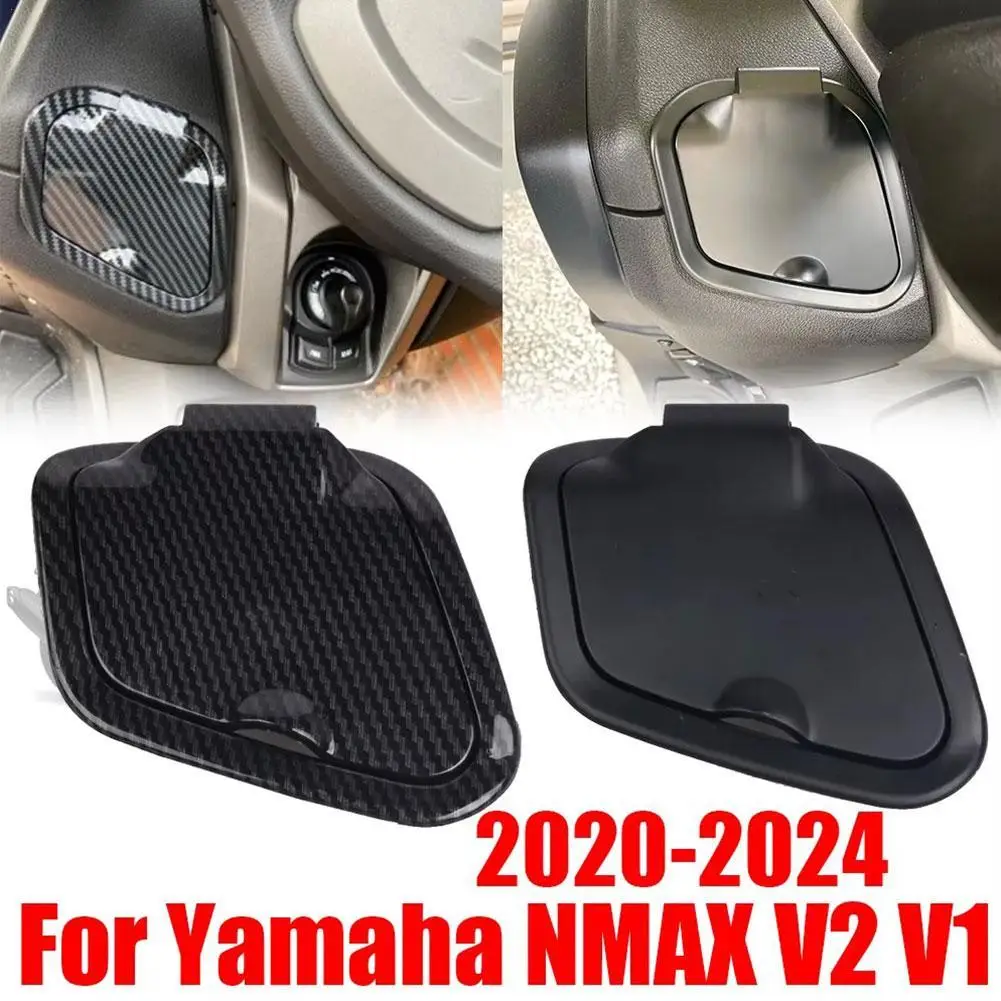 Крышка бокового кармана мотоцикла износостойкая АБС-пластик для Yamaha NMAX125 NMAX155 NMAX