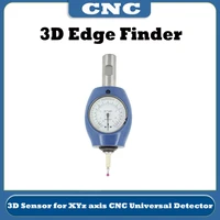 new cnc machine tools 3d edge finder 3d sensor for xyz axis cnc universal detector tool dial indicator table