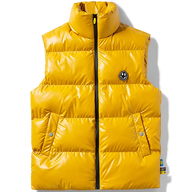 Жилет мужской зимний плотный ветрозащитный водонепроницаемый с