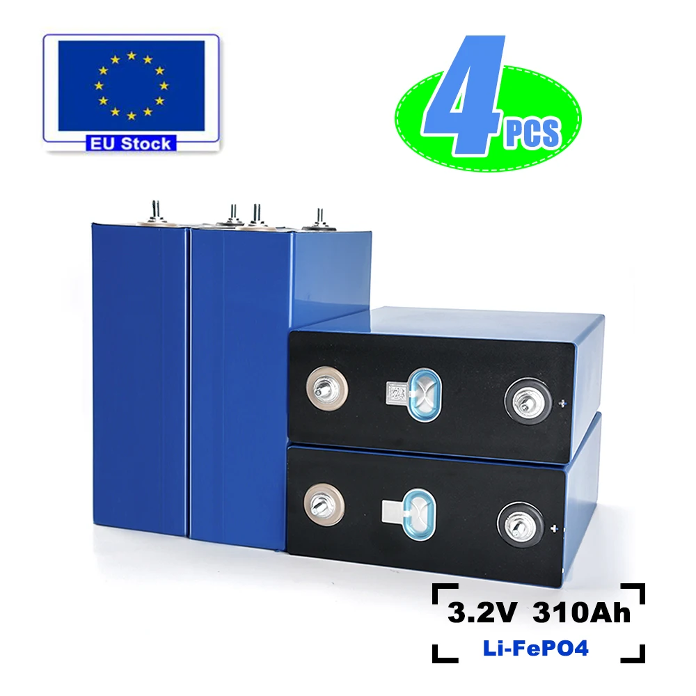 Аккумуляторная батарея CATL класса A 3,2 в 100% Ач, аккумуляторная батарея LiFePO4 полная емкость, аккумуляторная батарея глубокого цикла для солнечной батареи 48 в 24 В, в наличии в ЕС
