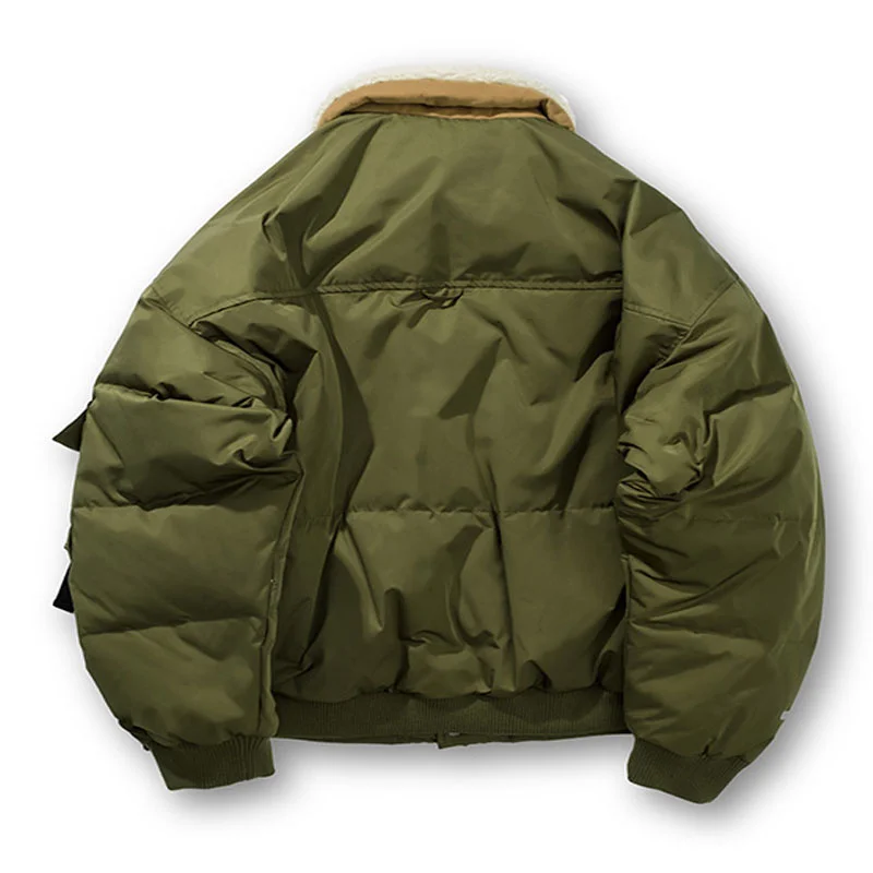 Рисунок 2 - Пуховик мужской с воротником из меха ягненка