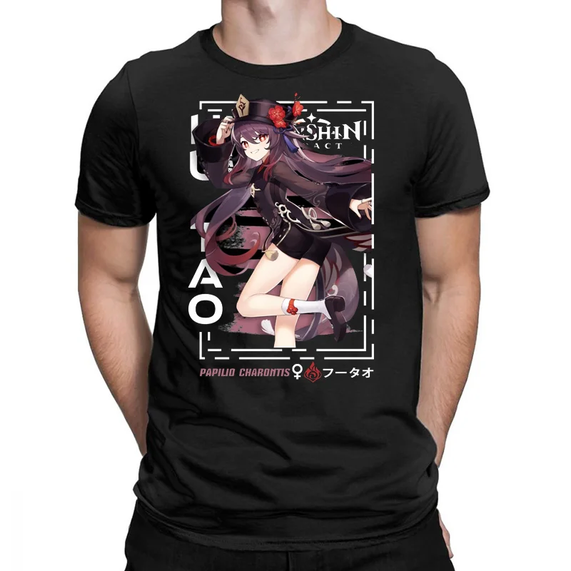 

Genshin Impact T Shirt Cool Harajuku Anime Eyes Print Tee Shirt Summer Fashion Clothes Short Sleeve Tops