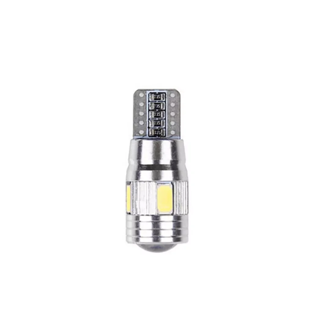 

Automobile accessories Car Light Bulb 10 Pcs 5630 6smd W5w Car 12v Led Tail Brake Rear Light Lamp Car Led Light Canbus Wedge Bul