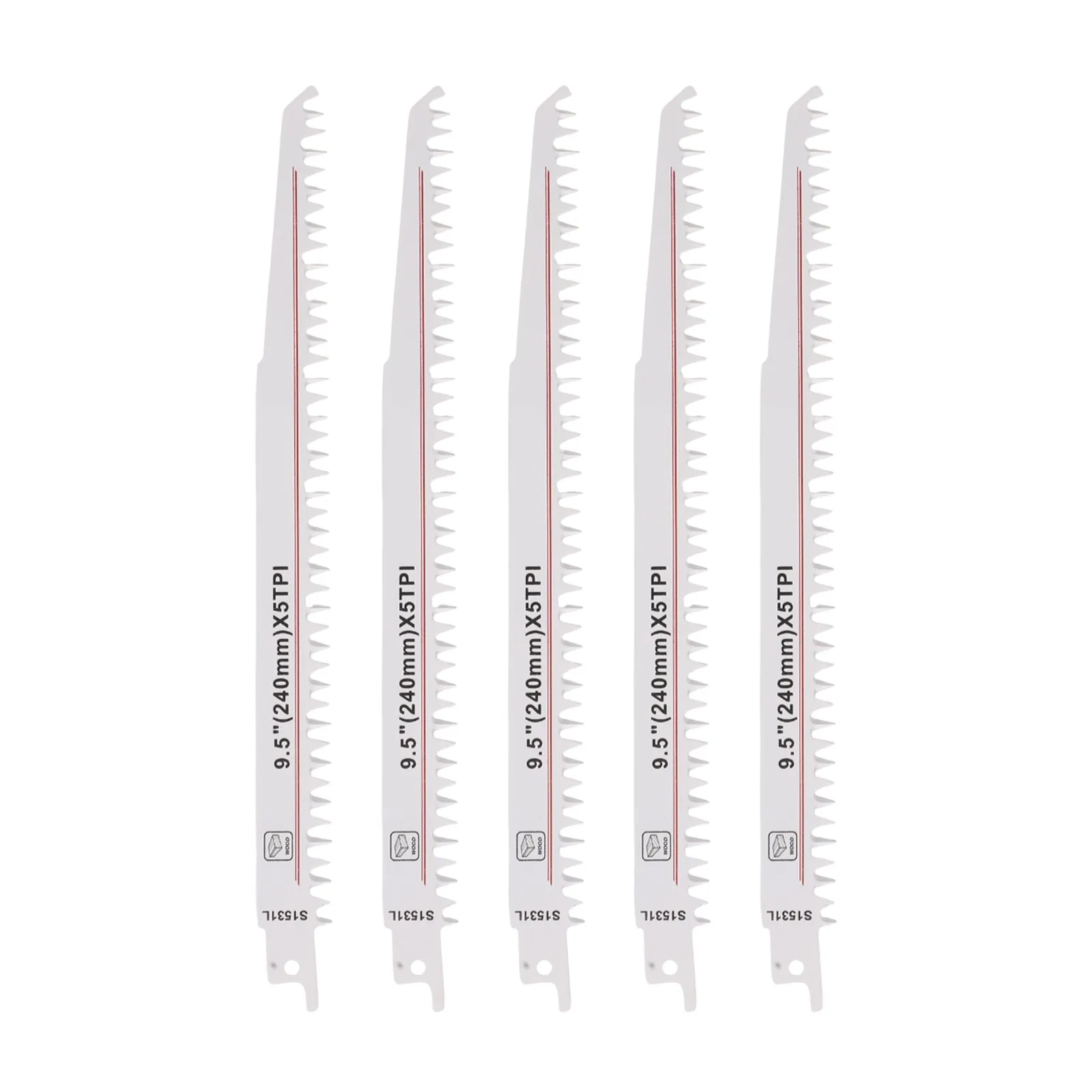 

Сабельные лезвия VIBRATITE S1531L из высокоуглеродистой стали, 240 мм, 1/3/5 шт.