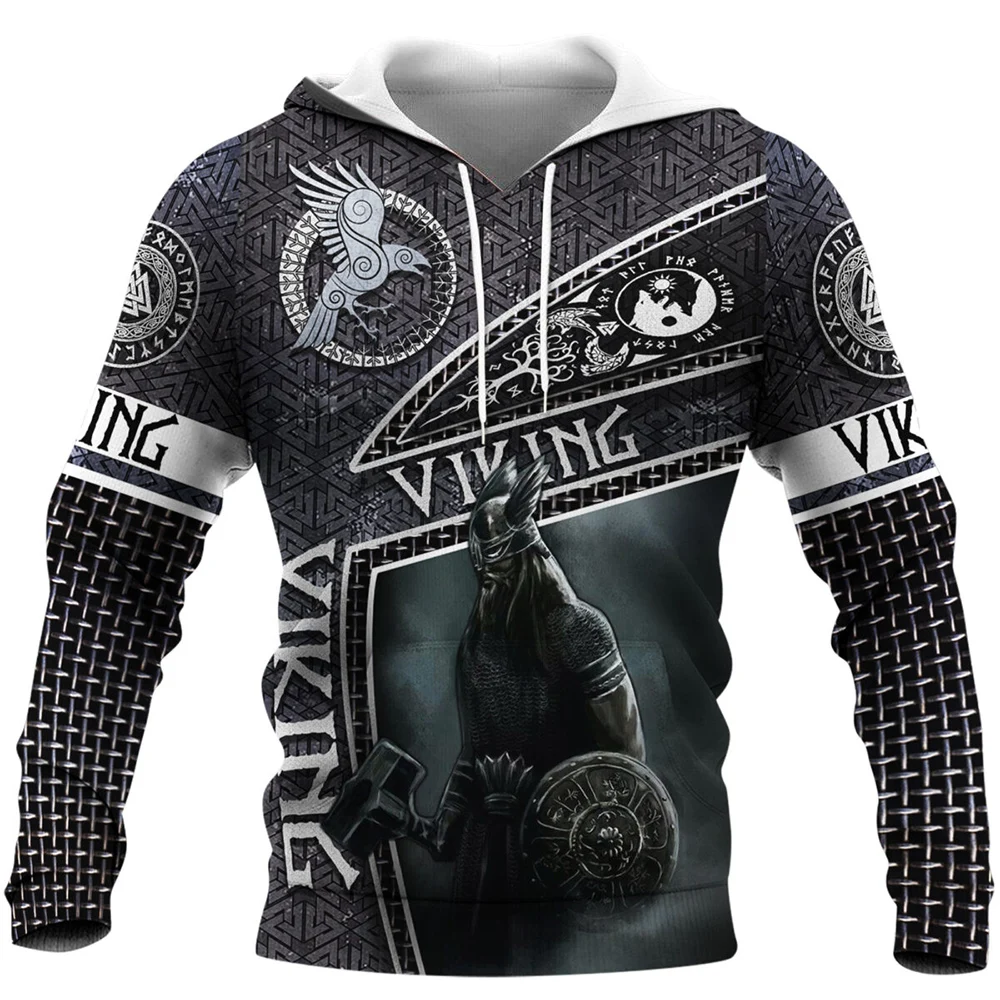 

Мужская толстовка CLOOCL с 3D-принтом в стиле викингов, роскошные худи унисекс, пуловер на молнии, повседневная куртка, спортивный костюм