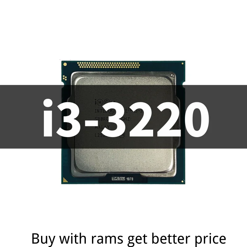 

Core i3-3220 i3 3220 3,3 GHz двухъядерный процессор 3M 55W LGA 1155