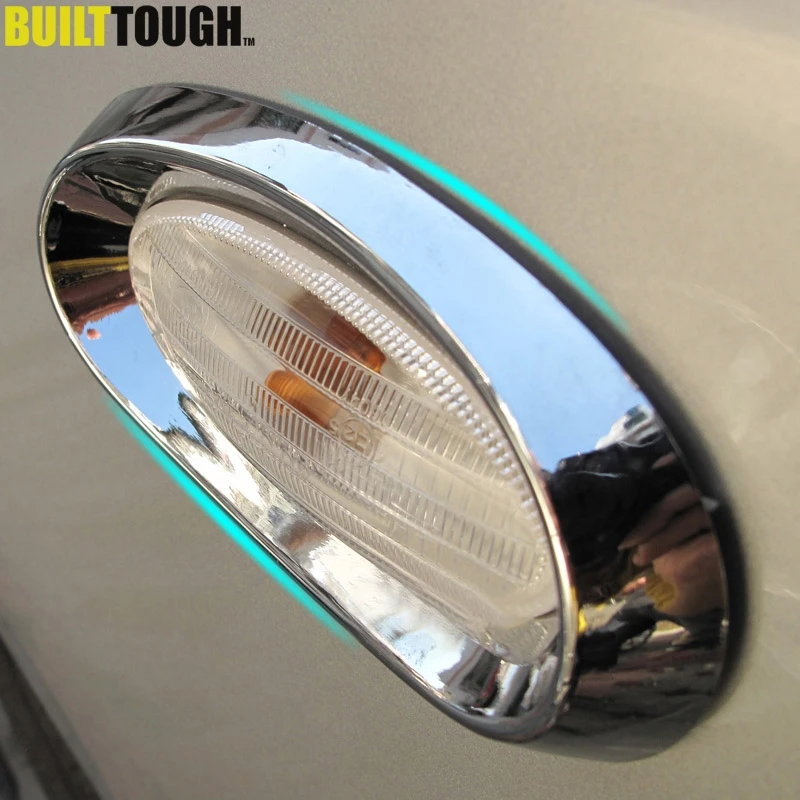 

Для Nissan Qashqai Dualis 2010 2011 2012 2013, хромированный боковой фонарь, крышка указателя поворота, накладка, комплект для стайлинга автомобиля, наклейка, аксессуары