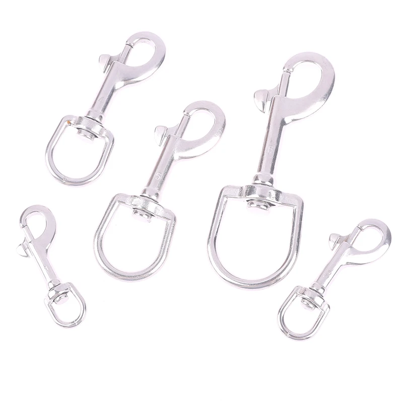 

Stainless Steel Swivel Snap Hook Clip Dive Bolt Snap Hook Single Ended Hook Buckle For Scuba Diving Part Tool Accessories