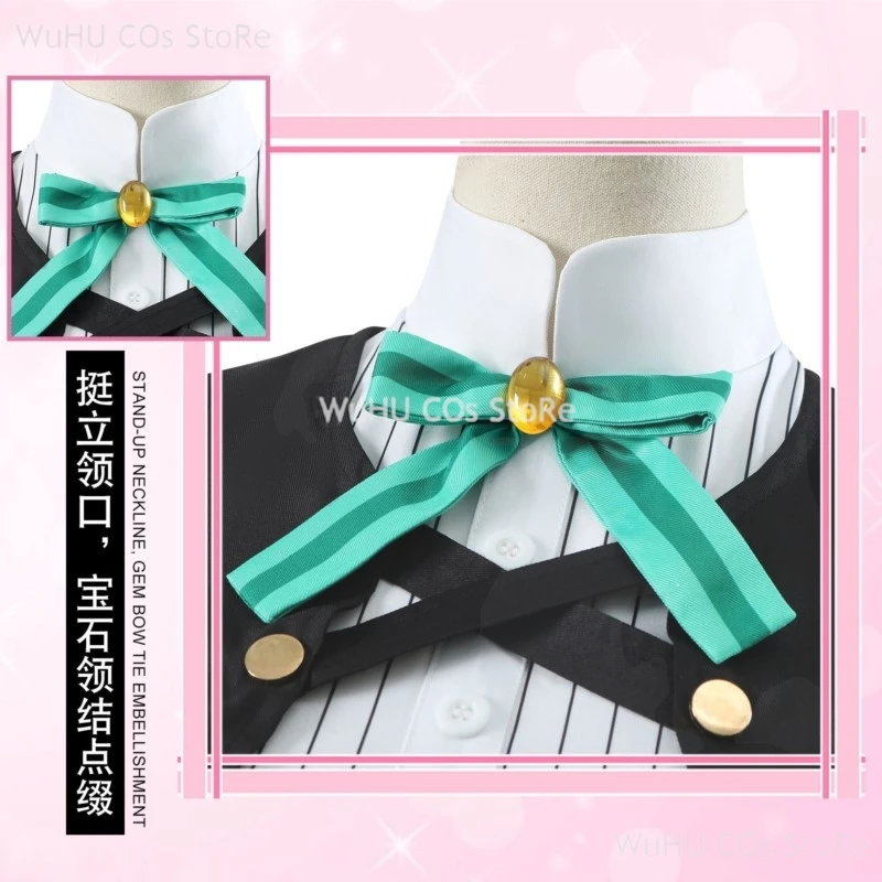 Anime Kimi Wa Meido-sama Yuki Yokoya Cosplay Costume Xue Maid Dress Uniform Wig Hairband Hitoyoshi Halloween Party Women