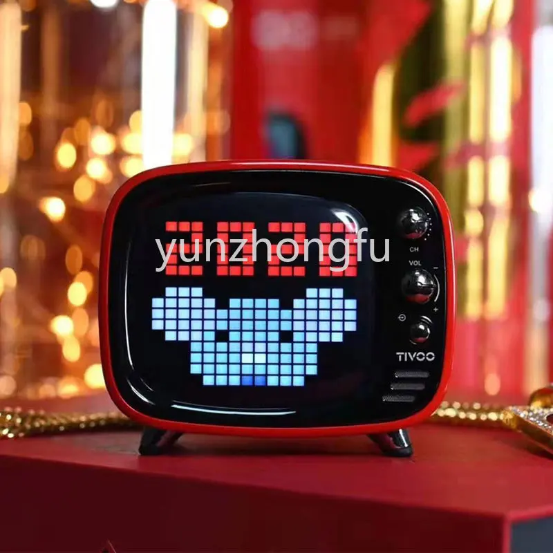 Divoom Tivoo тональный bluetooth-динамик пикселей в стиле ретро | Дом и сад