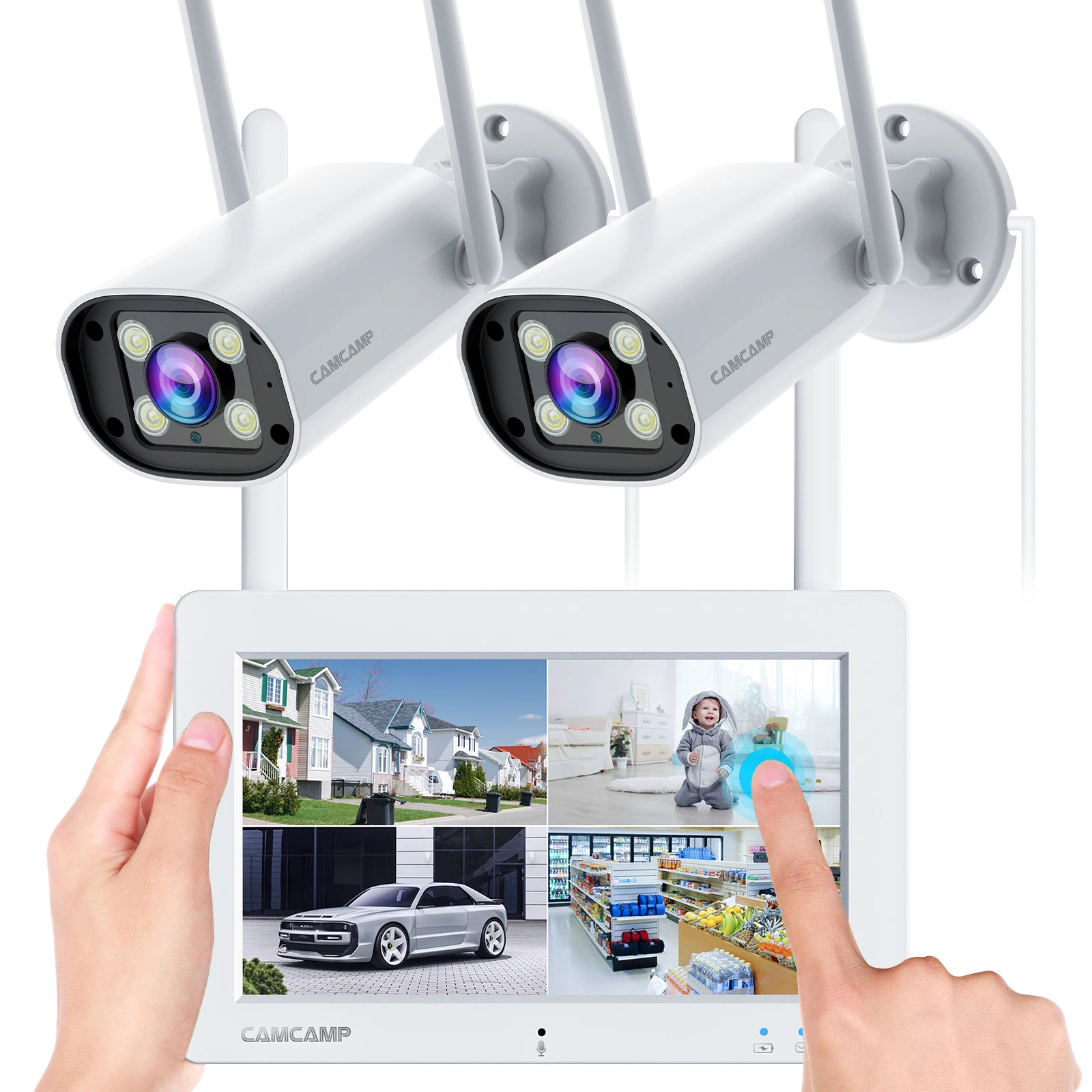 Set Video Security Ip Camera System