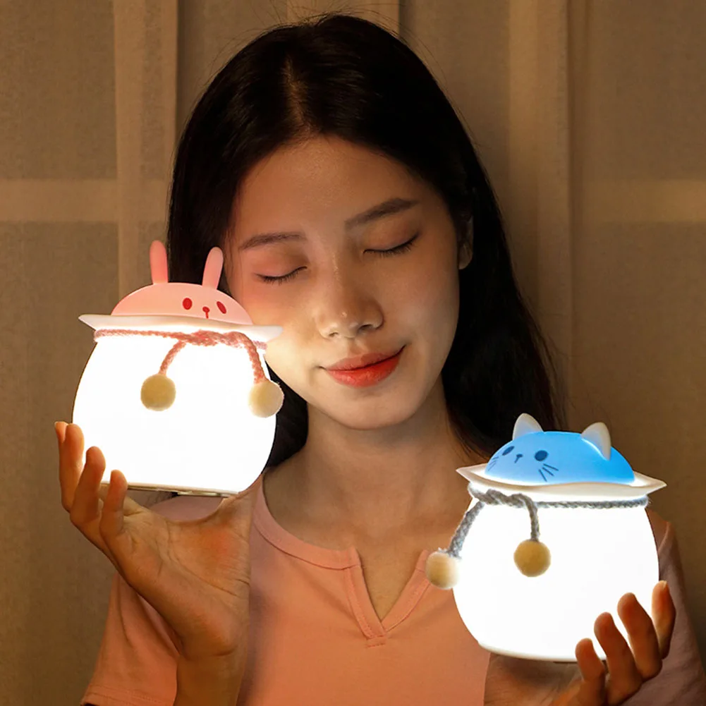

Creative Touch Switch Cartoon Light for Birthday Gift Touch Sensor Control LED Night Lights Home Bedroom Decor