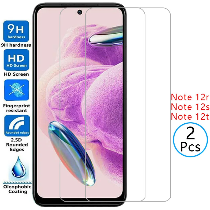 Чехол для телефона xiaomi redmi note 12 s 12r 12t pro закаленное стекло note12s not r t задняя крышка