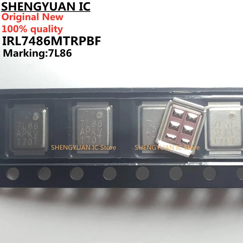 

5 pcs/lot IRL7486MTRPBF 7L86 IRL7486M IRL7486 Trans MOSFET N-CH Si 40V 209A Direct-FET ME T/R 100% new imported original