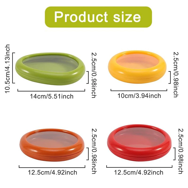 Креативная прозрачная многоразовая герметичная коробка для хранения свежести