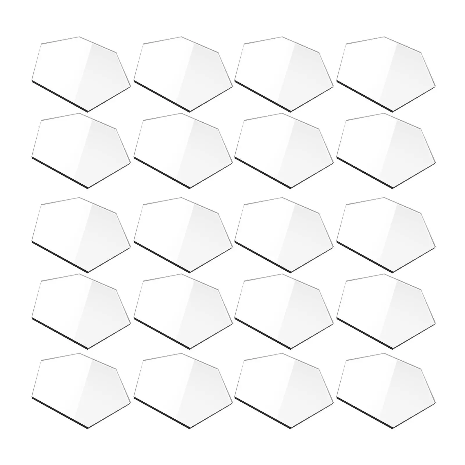 

20x Place Cards Name Cards Blank Plates for Centerpiece Reception Decoration