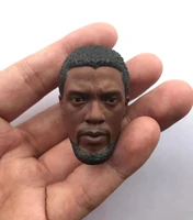 16 male soldier throne black man wakanda head carving sculpture model accessories fit 12 inch action figures in stock