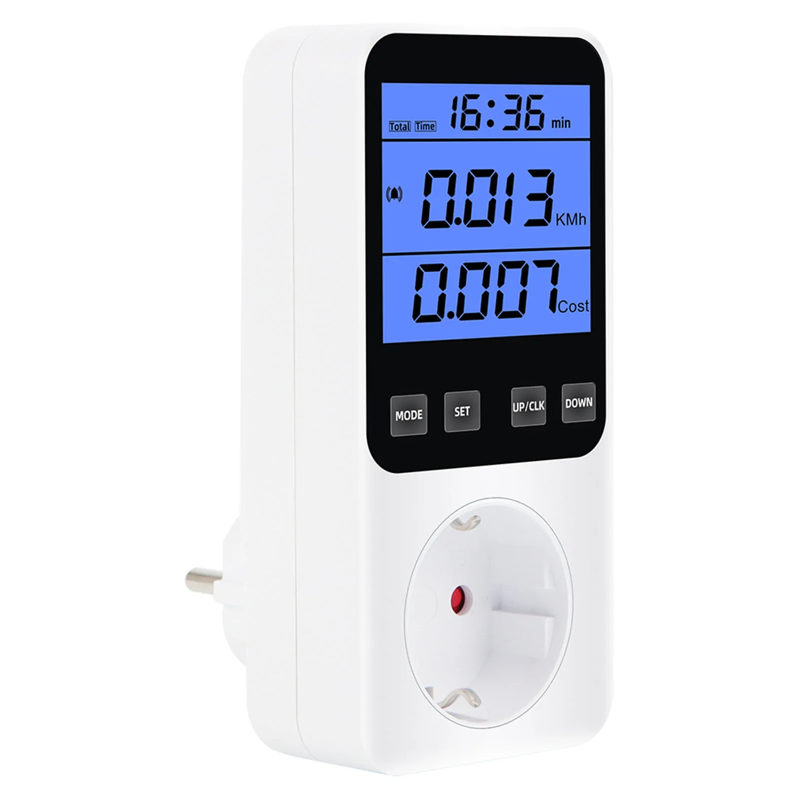 

Metering Socket Power Meter Socket White Current: Maximum 16 A Voltage: 230 V Game Consoles Printers Billing Socket