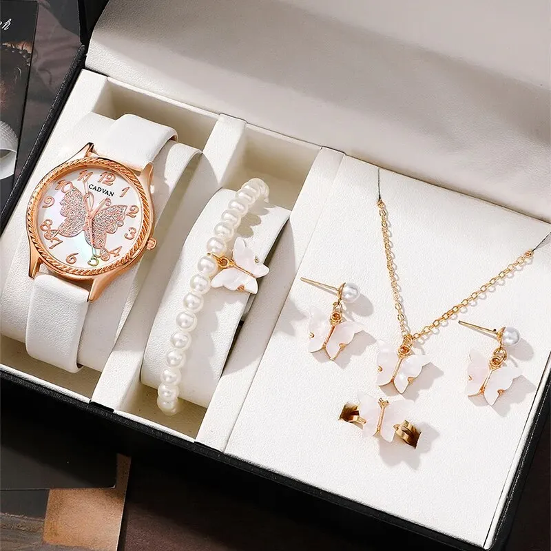 Модные Женские Круглые Кварцевые Наручные Часы С Кожаным Ремешком Элегантный