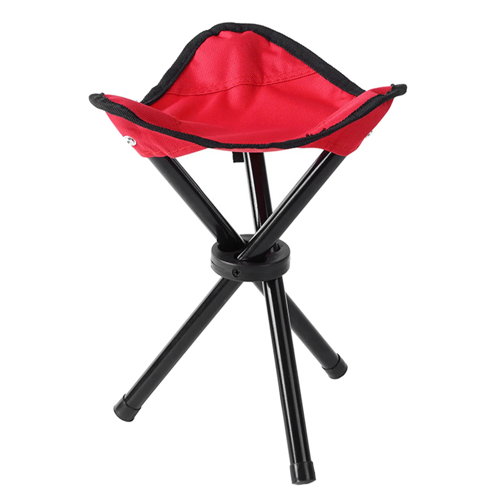 

Складной стул для кемпинга, портативный треугольный стул, маленький складной стул с 3 ножками и водонепроницаемым нескользящим покрытием и...