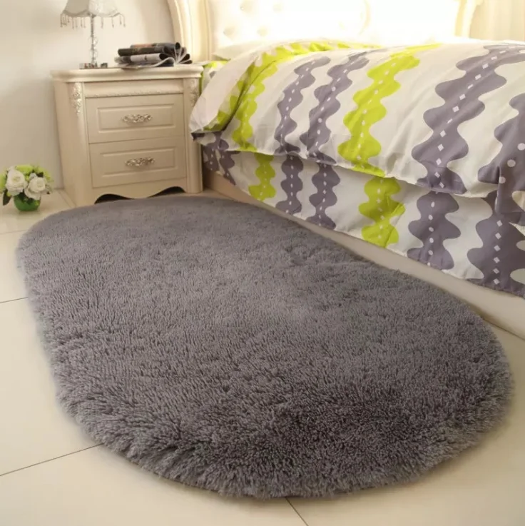 

New Arrival Fluffy Rugs Anti-Skid Shaggy Area Rug Carpet Dining Room Floor Mat Home Bedroom
