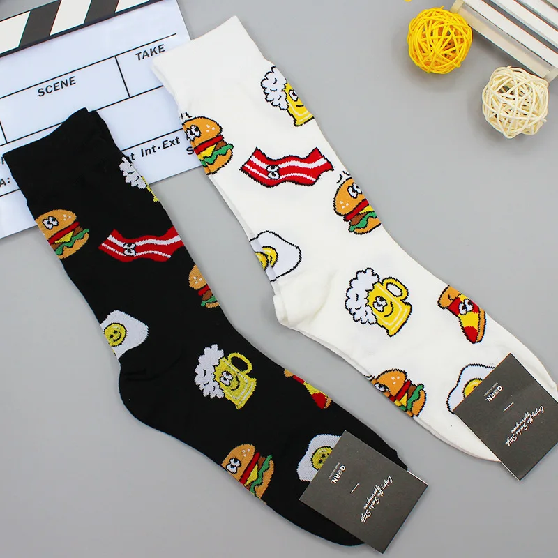 

Hamburg Beer Sock Mens Cartoon Crew Adult Thermal Man Socks Sox High Quality Sporting Cotton Autumn Winter Trendy Calcetines