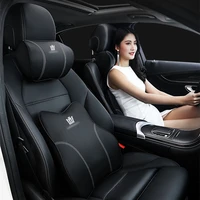 car neck pillow memory foam lumbar support waist pillow seat headrest for toyota crown s180 s210 s200 s220 auto accessories