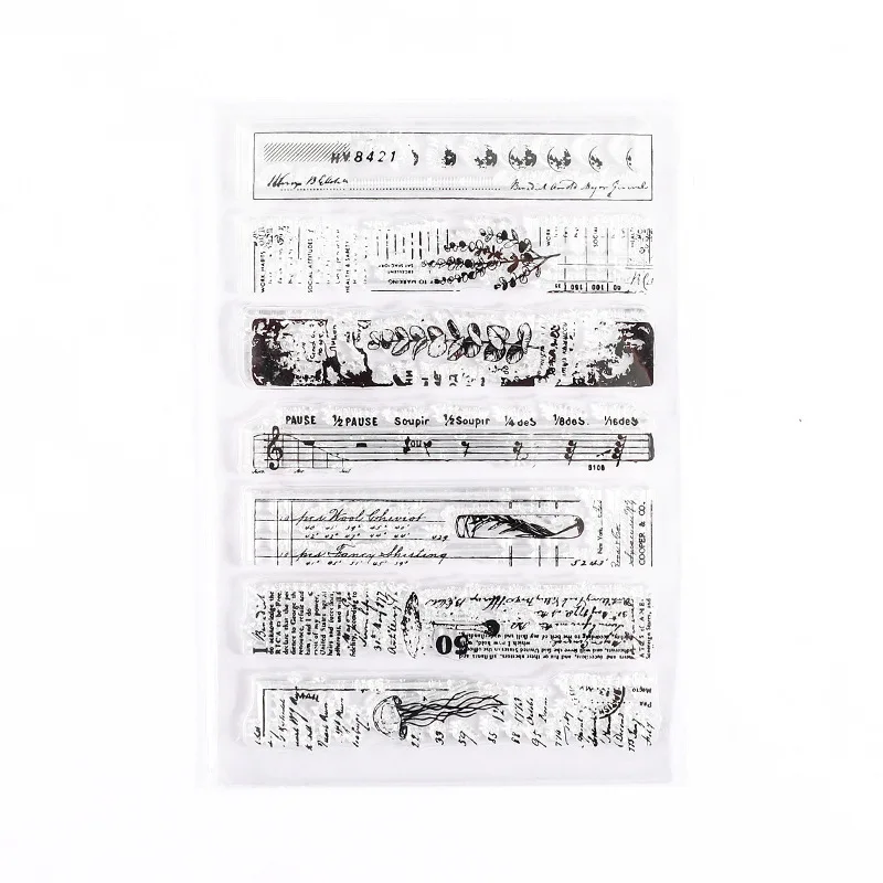 

Прозрачный штамп JIANWU YZ-GJTM3