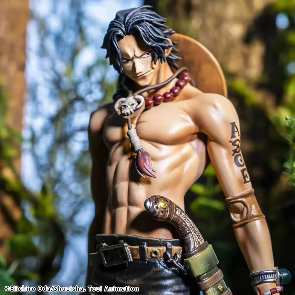 100% Оригинальные японские фигурки цельная серия летоник 26 см MSP Portgas D Ace ПВХ