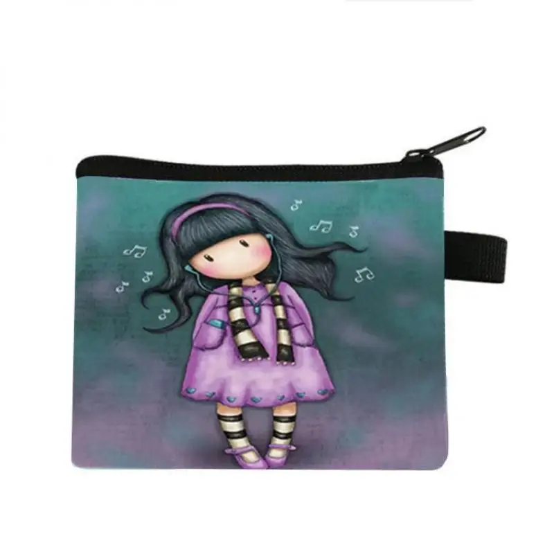 Boys And Girls Short Wallet Card Bag Pocket Cute Coin Purse Small Pouch Coin Bolsa Manga Billetera Carteras Mini Bag Pochette