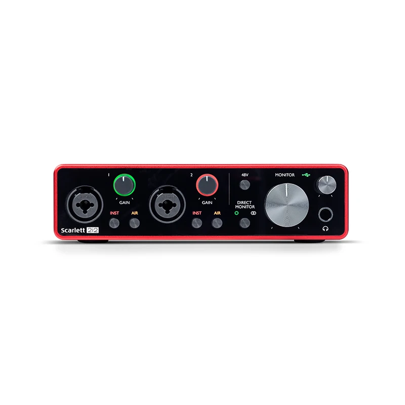 for Behringer UMC202HD Audio Interface Sound Card Electric Guitar Live Recording External Professional enlarge