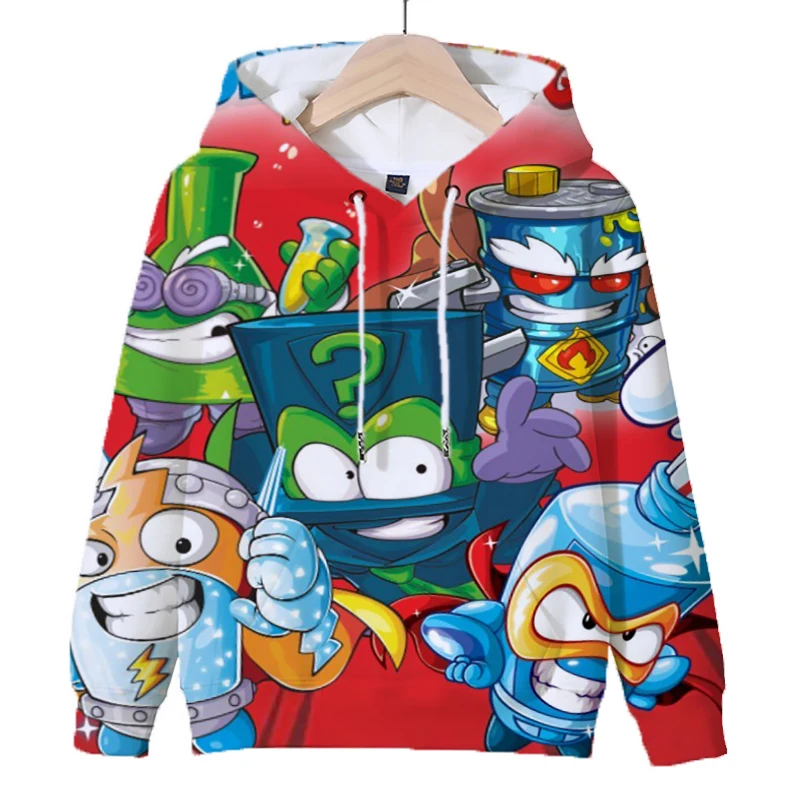 Свитшот детский с длинным рукавом и 3D-принтом