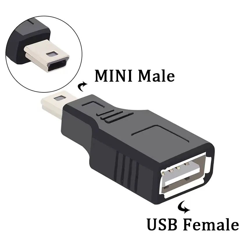 Высокоскоростной Переходник с Mini USB 2 0 A на Micro B