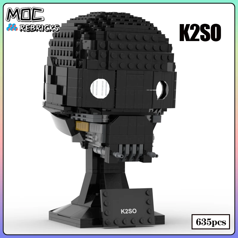 Конструктор MOC Star из фильма K2SO-самая раздающаяся модель Droid, коллекция «сделай сам», праздничная игрушка, рождественский подарок