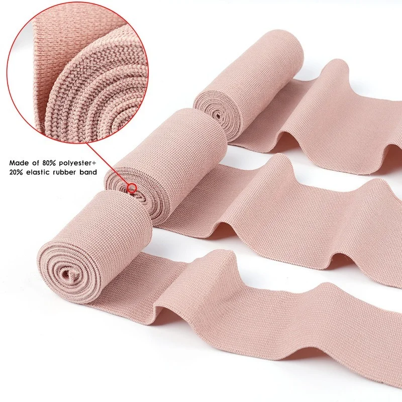 1 Roll High Elastic Bandage Wound Dressing Emergency Muscle Tape for First Aid Kits Accessories Outdoor Sports Sprain Treatment