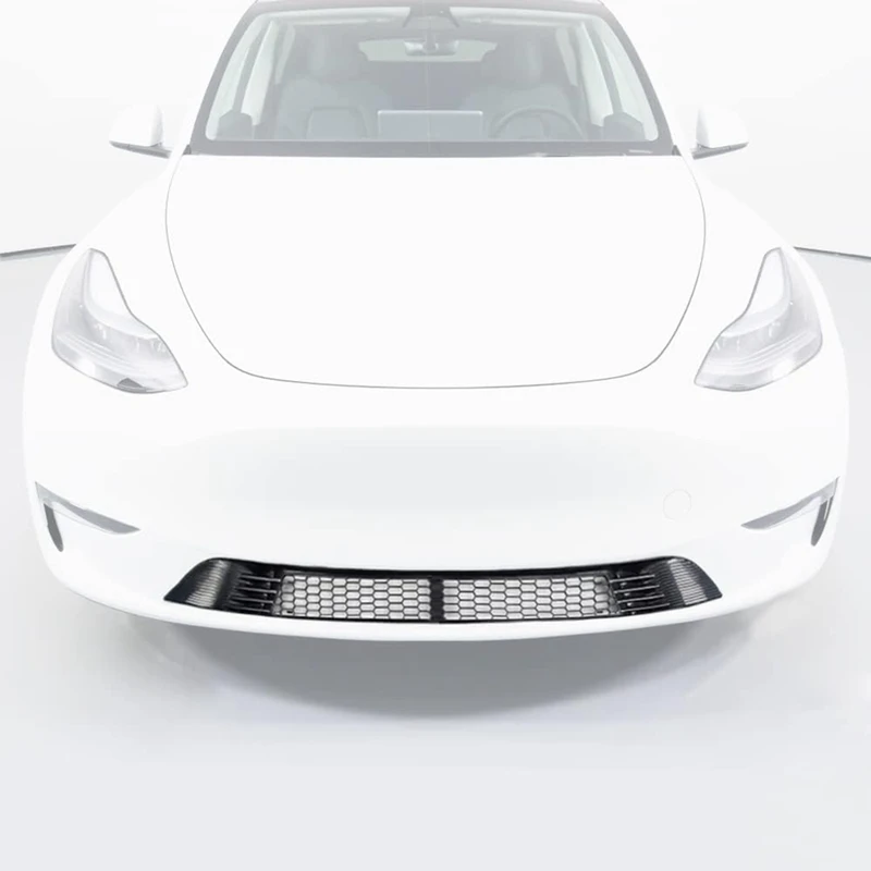 

Передняя сетчатая решетка для гриля Tesla Model Y 2021 2022 2023, сменная крышка решетки вентиляционного отверстия