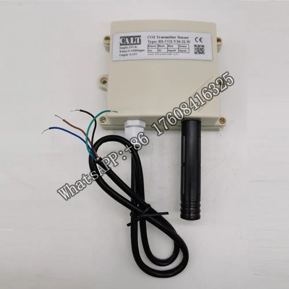 

0~5000ppm capacity CO2 concentration temperature and humidity detective sensor Carbon dioxide transmitter RS485 output