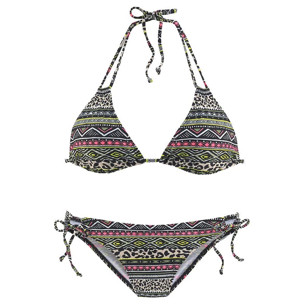 

Купальник с булавками, Женский бразильский купальник с лямкой на шее, топы, комплекты бикини, стринги, купальник из двух частей, купальник, пляжный купальный костюм