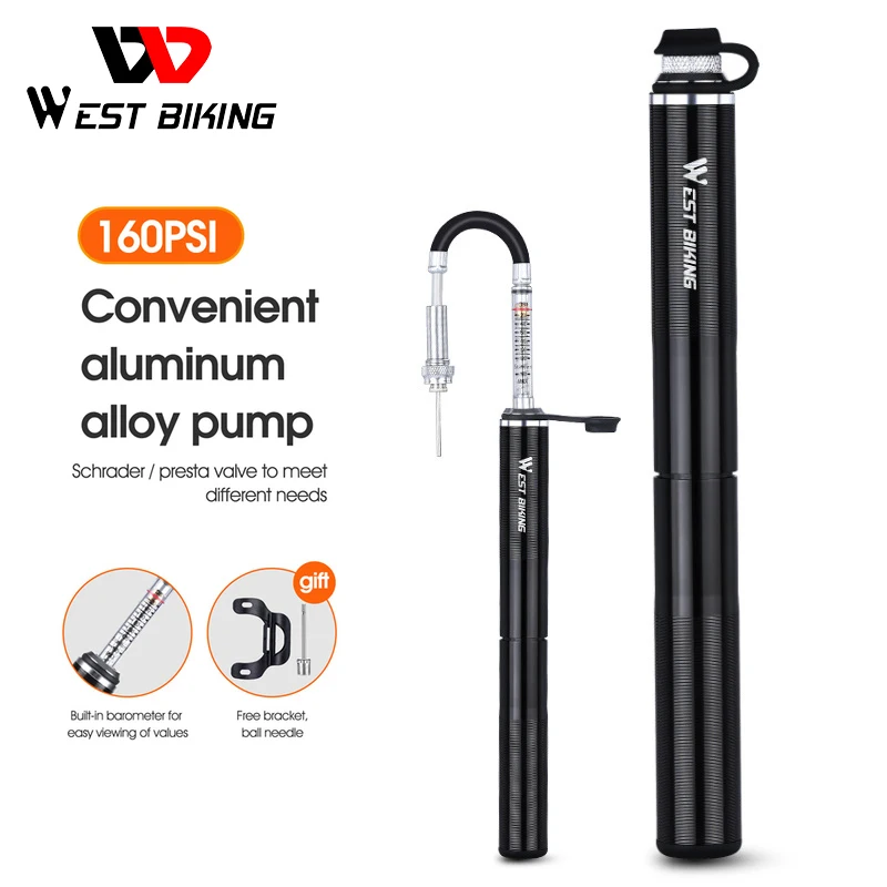 

Велосипедный насос с манометром, фунт/кв. Дюйм