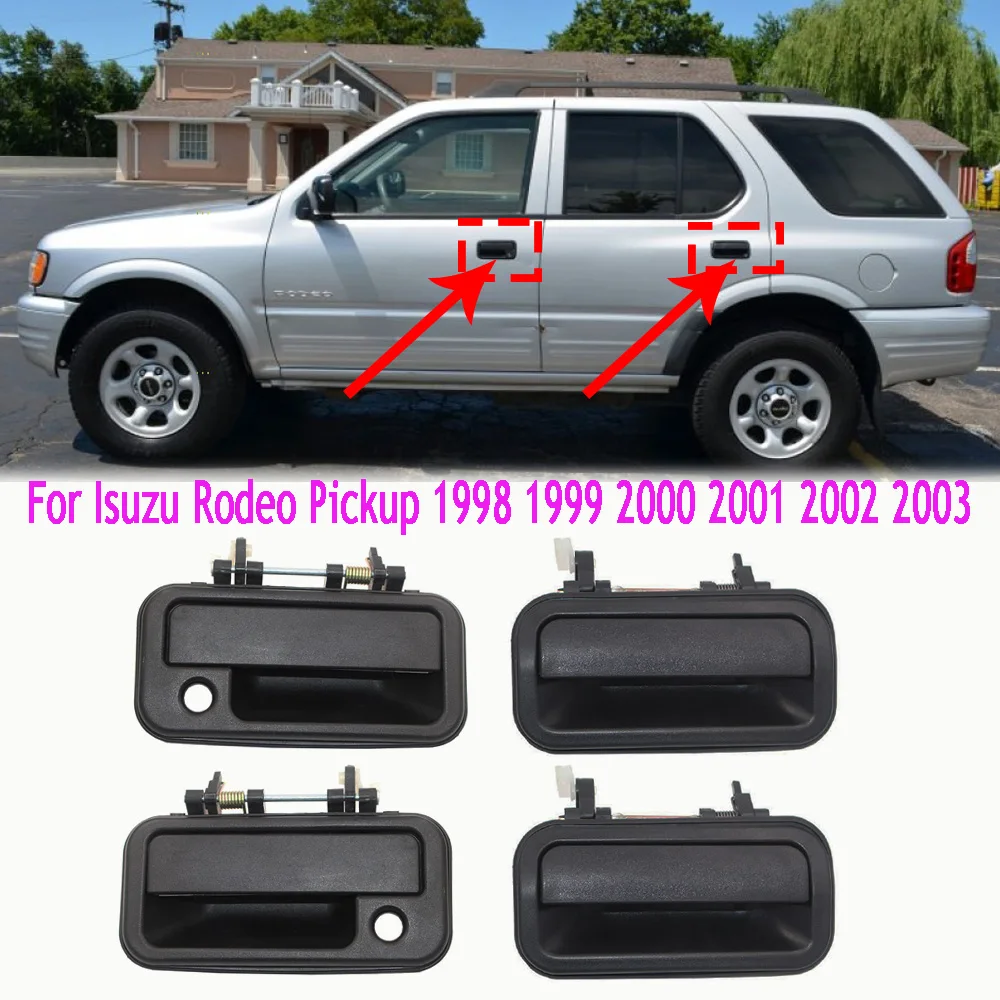 

For Isuzu Rodeo Pickup 1998 1999 2000 2001 2002 2003 Car Outside Door Handles External Outer Buckle Handle IZ1310109 IZ1521106