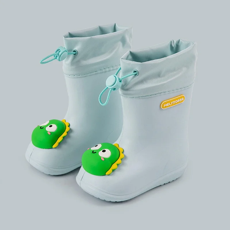 

2020 New Children Shoes Toddler Infant Kids Baby Boys Girls PVC Rain Boots Waterproof Non-Slip Shoes Kids Shoes Bota Infantil