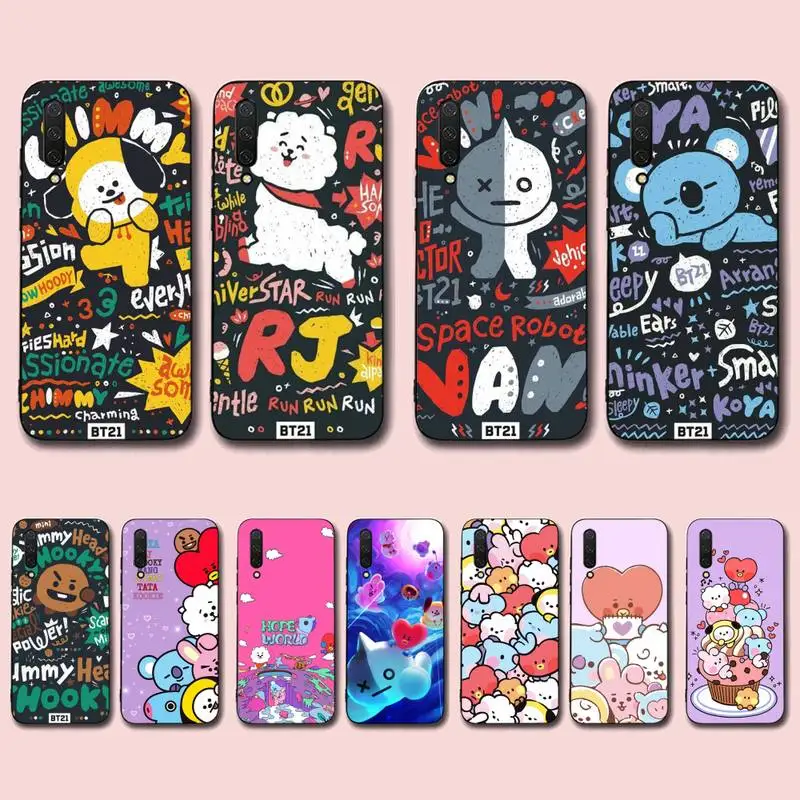 

Fashion Kpop Korean Phone Case for Xiaomi mi 5 6 8 9 10 lite pro SE Mix 2s 3 F1 Max2 3