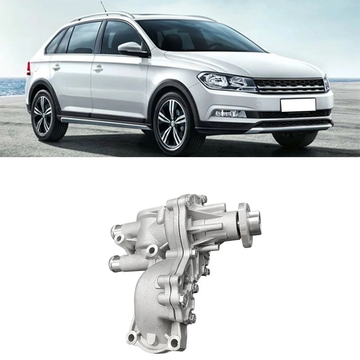 037121010 Автомобильный водяной насос двигателя в сборе для Poussin 99 New Show 06 Golf