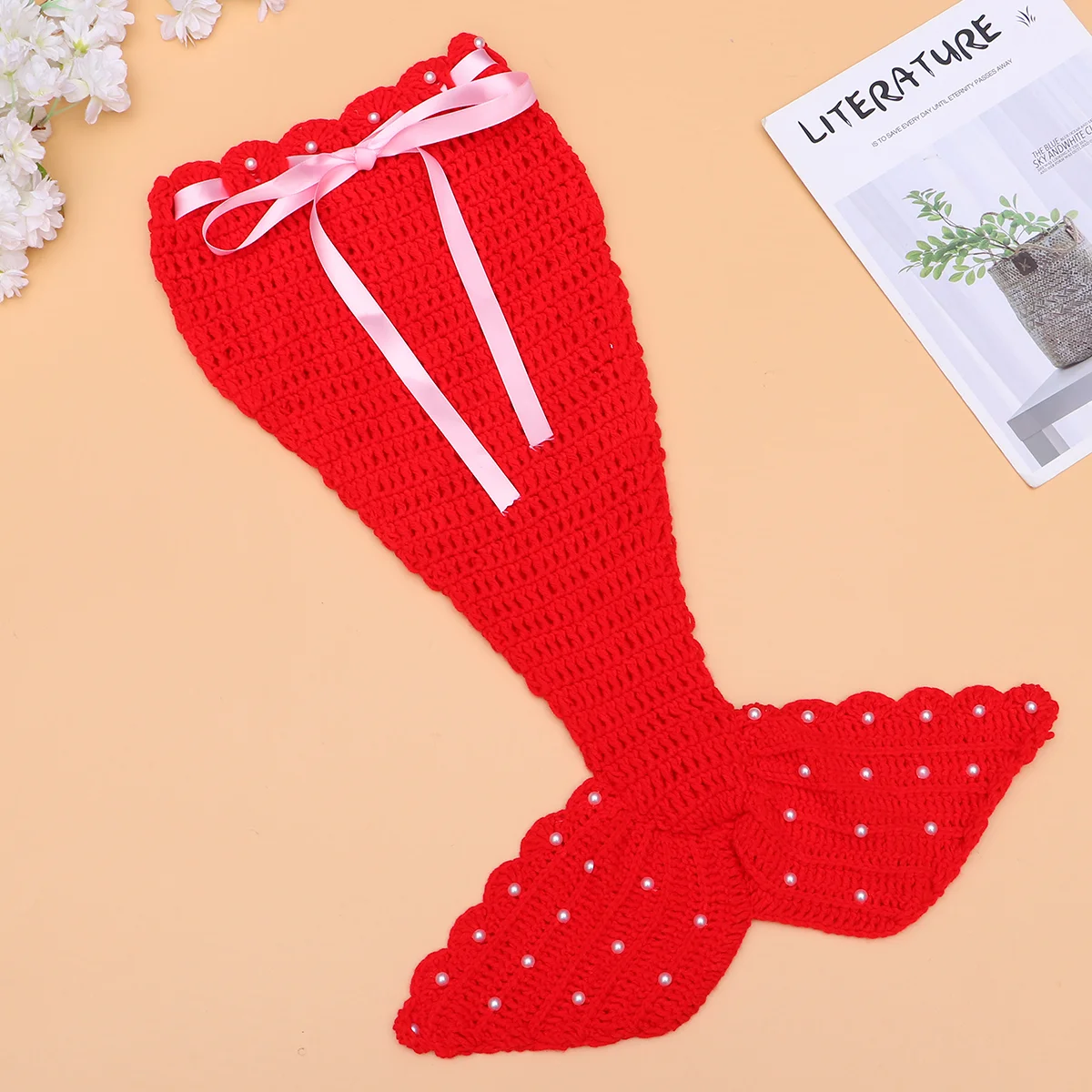 

Infant Photography Props Suits Mermaid Outfit Newborn Cosplay Tailgift Photo