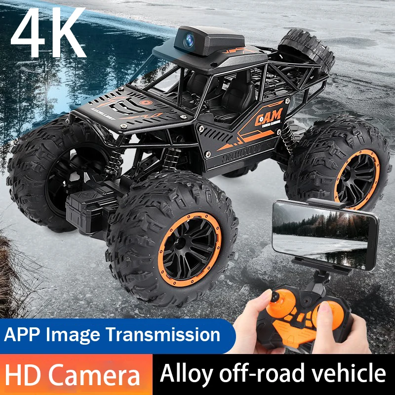 

Радиоуправляемый автомобиль с дистанционным управлением 4K HD 1080P камера 2,4G VR Радиоуправляемый автомобиль внедорожник из сплава монстр-Трак ...