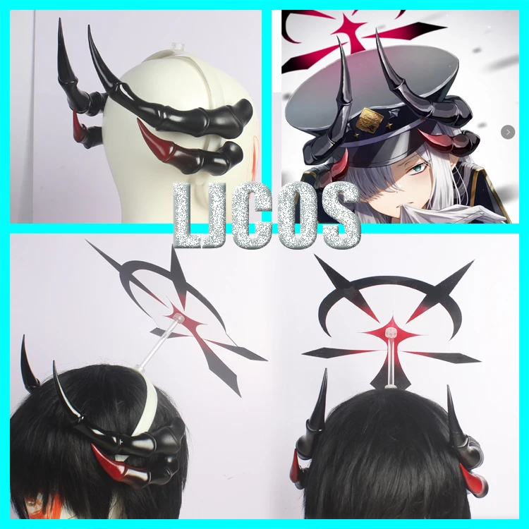 Синий архив Hanuma Makoto Halo реквизит для косплея головные уборы обруч волос аксессуар