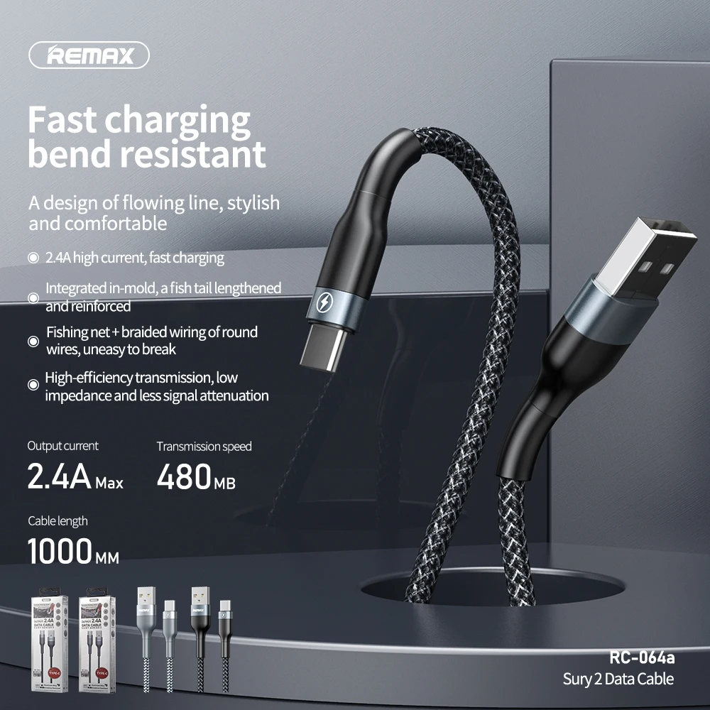 

USB-кабель Remax A для быстрой зарядки Xiaomi